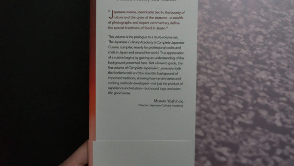 The Japanese Culinary Academy INTRODUCTION TO JAPANESE CUISINE: Nature, History and Culture (English) - Tetogi