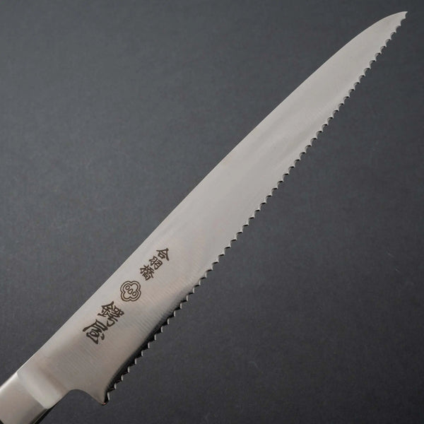 Tsubaya Bread Knife 210mm Pakka Handle - Tetogi