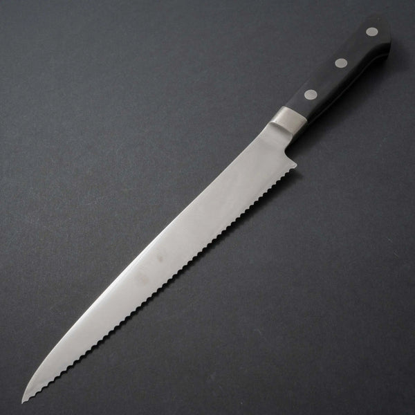 Tsubaya Bread Knife 210mm Pakka Handle - Tetogi