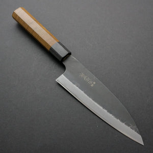 Yoshida Hamono Aogami 170mm Santoku - Tetogi