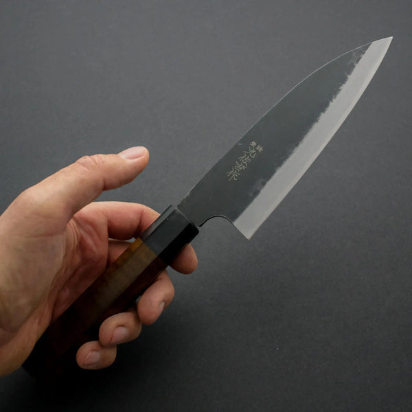 Yoshida Hamono Aogami 170mm Santoku - Tetogi