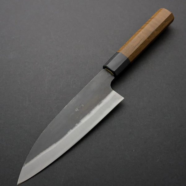 Yoshida Hamono Aogami 170mm Santoku - Tetogi