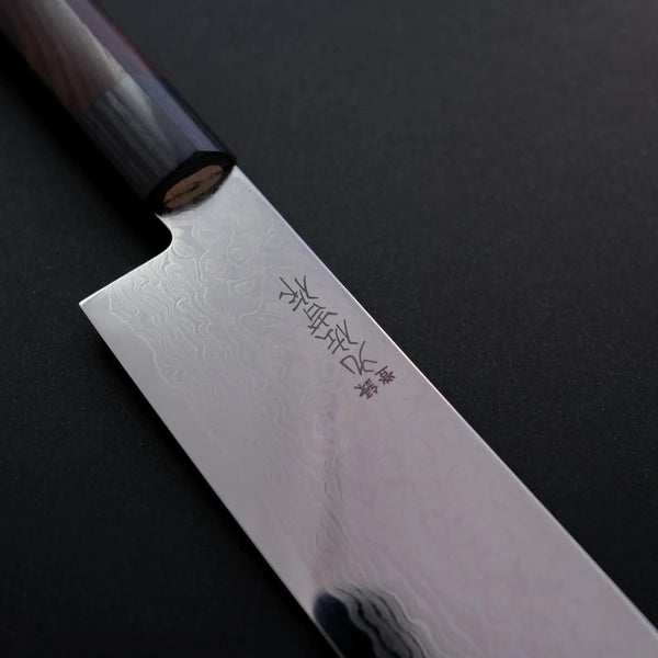 Yoshida Hamono ZA18 69-Layer Damascus 165mm Nakiri - Tetogi