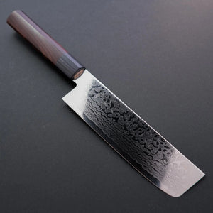 Yoshida Hamono ZA18 69-Layer Damascus 165mm Nakiri - Tetogi