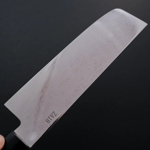 Yoshida Hamono ZA18 69-Layer Damascus 165mm Nakiri - Tetogi
