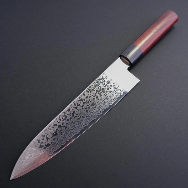 Yoshida Hamono ZA18 69-Layer Damascus 210mm Gyuto - Tetogi