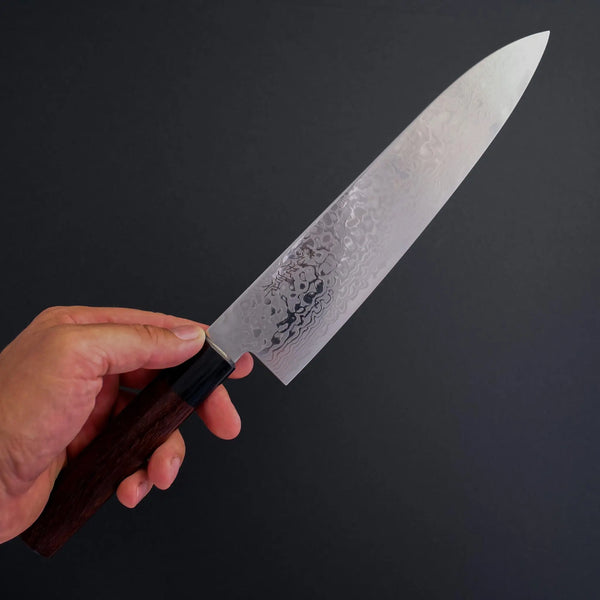 Yoshida Hamono ZA18 69-Layer Damascus 210mm Gyuto - Tetogi