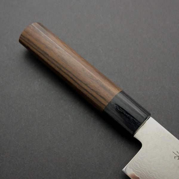 Yoshida Hamono ZA18 69-Layer Damascus Santoku 180 - Tetogi