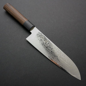 Yoshida Hamono ZA18 69-Layer Damascus Santoku 180 - Tetogi