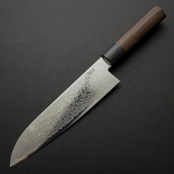 Yoshida Hamono ZA18 69-Layer Damascus Santoku 180 - Tetogi