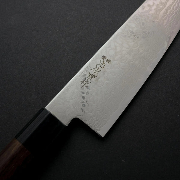 Yoshida Hamono ZA18 69-Layer Damascus Santoku 180 - Tetogi