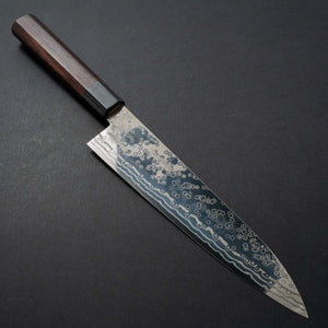 Yoshida Hamono ZDP189 Damascus 210mm Gyuto - Tetogi