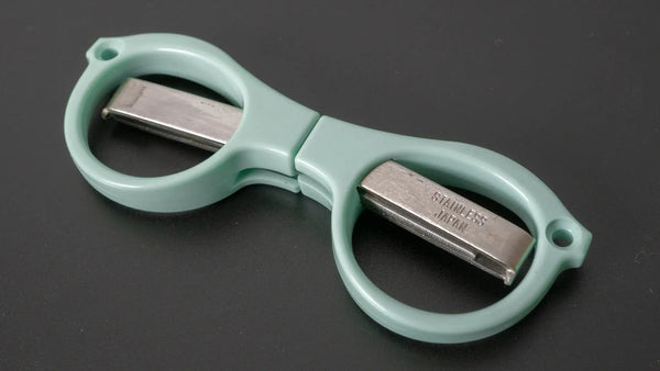 Yoshida Megane Folding Shears (Green) - Tetogi